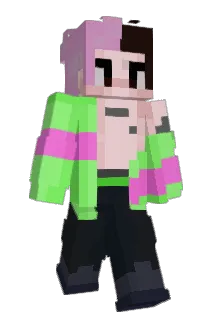 GothBoiPeep Minecraft avatar full body