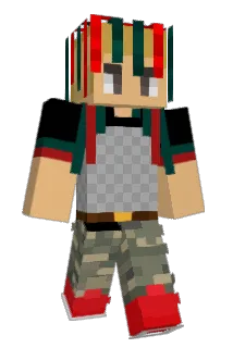 Gothboiclick Minecraft avatar full body