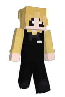 Gothci Minecraft avatar full body