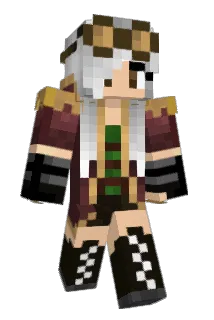 Gothess Minecraft avatar full body