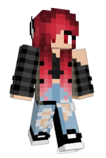 Gothikitten Minecraft avatar full body