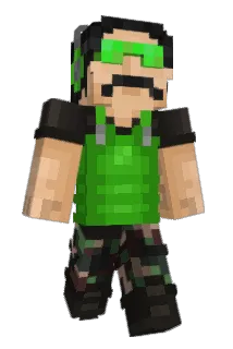 Gr00by Minecraft avatar full body