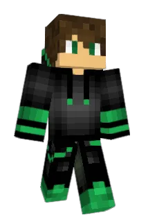 Gr33niee Minecraft avatar full body