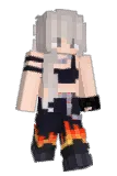 Gr3nDy Minecraft avatar full body
