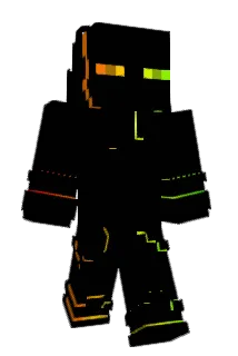 Gr3yAce Minecraft avatar full body