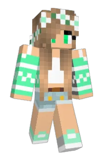 GraceMcraft Minecraft avatar full body