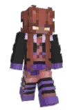 GraceReaperX Minecraft avatar full body