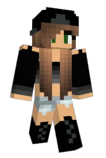 Gracielonghead Minecraft avatar full body