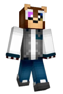 GraduationBear Minecraft avatar full body