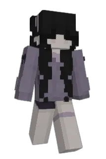 Grafkaramellka Minecraft avatar full body