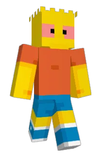 Grampa Minecraft avatar full body