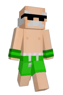 Granddogo Minecraft avatar full body