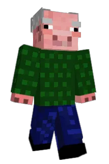 GrandpaPig74 Minecraft avatar full body