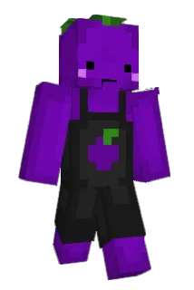 Grapeful Minecraft avatar full body