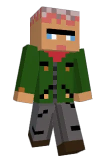 Grautskalle Minecraft avatar full body