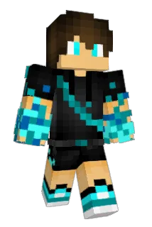 Gravtail Minecraft avatar full body