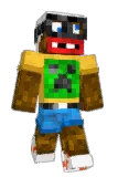 GrayBrutar Minecraft avatar full body