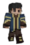GrayFall Minecraft avatar full body
