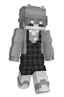 GrayPlayer Minecraft avatar full body