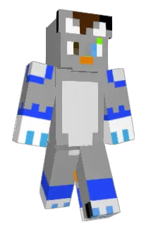 GraySunday Minecraft avatar full body