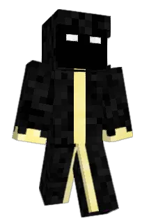 Gray_Scale_ Minecraft avatar full body