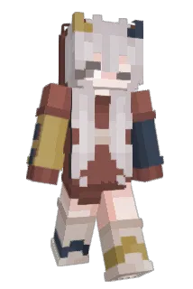 Grayali Minecraft avatar full body