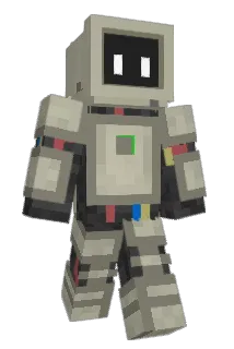 Graybeards Minecraft avatar full body