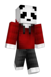 Grayish_panda Minecraft avatar full body