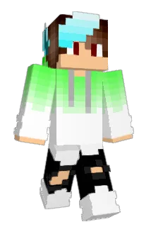 GreatTreeDeku Minecraft avatar full body