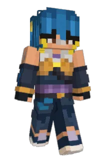 Gree___ Minecraft avatar full body