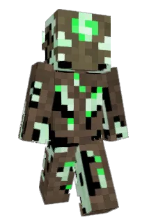 Green0_0Pink Minecraft avatar full body