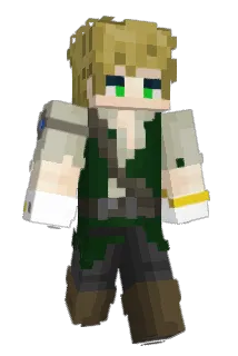 Green1O5 Minecraft avatar full body