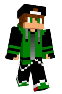 GreenBoy408 Minecraft avatar full body