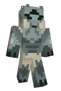 GreenCheese3 Minecraft avatar full body