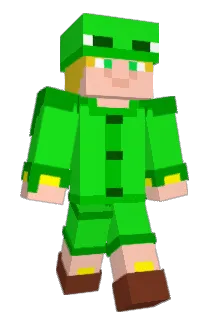 GreenClothing Minecraft avatar full body