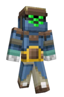 GreenFireSV Minecraft avatar full body