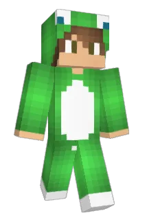 GreenFrog3 Minecraft avatar full body