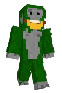 GreenHulkBanana Minecraft avatar full body