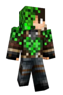 GreenLine Minecraft avatar full body