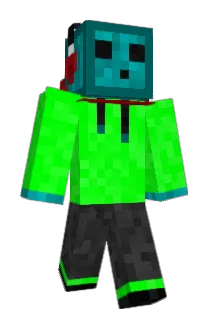 GreenLuki Minecraft avatar full body