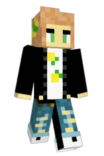 GreenLum Minecraft avatar full body
