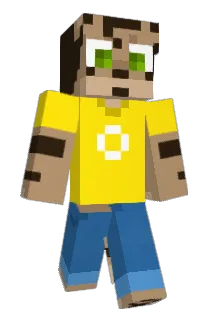 GreenMittens Minecraft avatar full body