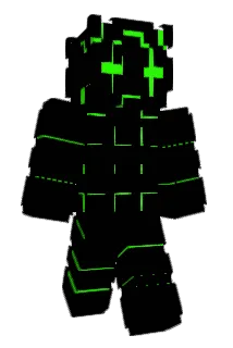 GreenNix Minecraft avatar full body