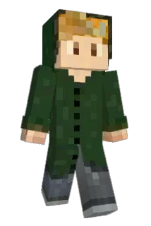 GreenParka Minecraft avatar full body