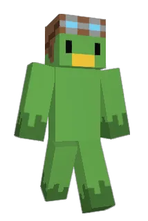GreenPelican Minecraft avatar full body
