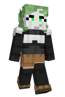 GreenScrapBot Minecraft avatar full body