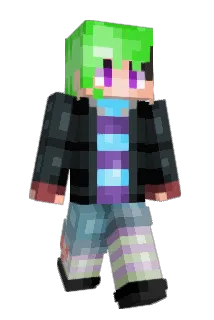 GreenTeaWZ Minecraft avatar full body