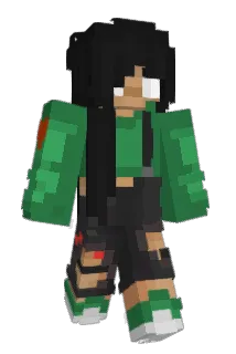 GreenTheNerd Minecraft avatar full body