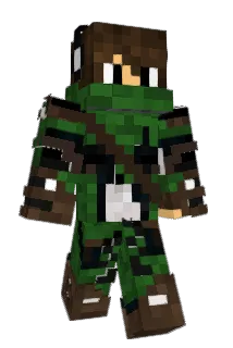 Greencats0 Minecraft avatar full body
