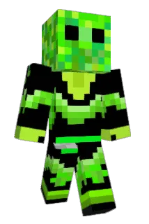 Greencookieghost Minecraft avatar full body
